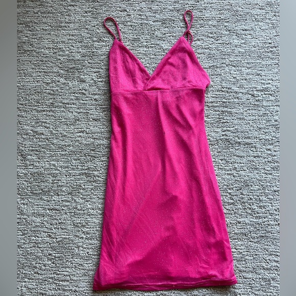 Superdown Fuchsia Chemise - Picture 1 of 4